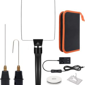 3-in-1 Foam Cutter – Hot-wire foam cutting tool kit featuring 3 interchangeable cutting tips; ideal for foam sculpting and DIY crafts.